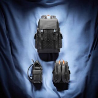 Δερμάτινο Σακίδιο 18L Laptop 15.6” Bopai 61-128821 Μαύρο