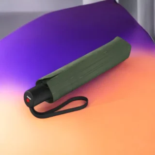 Knirps A.200 Αυτόματη Ομπρέλα Fountain Oliv Λαδί