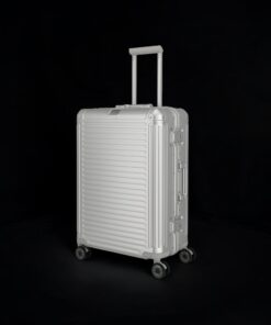 Travelite Next Trolley M Βαλίτσα Μεσαία Αλουμινίου Ασημί 69L