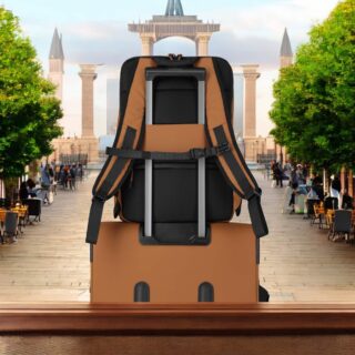 Travelite BRIIZE Σακίδιο Πλάτης χρώμα Καρυδί