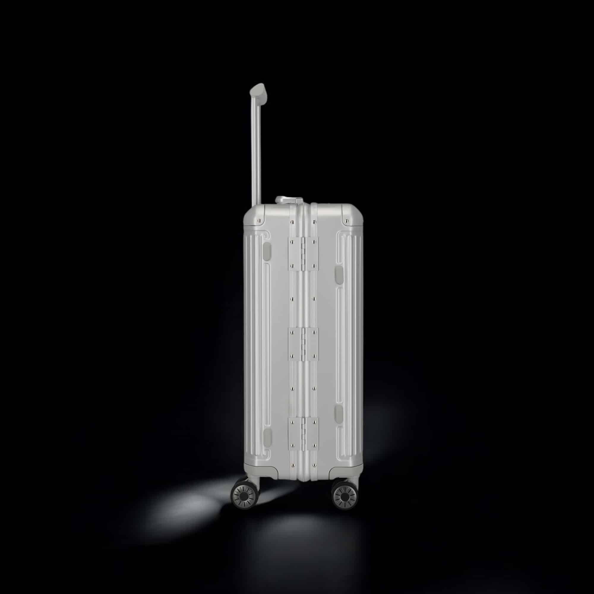 Travelite Next Trolley M Βαλίτσα Μεσαία Αλουμινίου Ασημί 69L