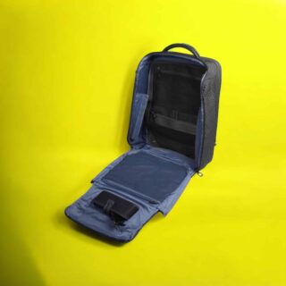 Piquadro Σακίδιο Πλάτης Ταξιδίου W139 Black