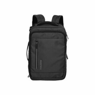 Travelite Crosslite Bordtasche L Μαύρο Expandable 31L