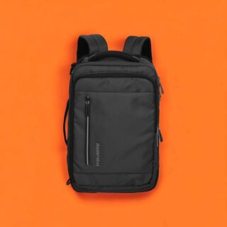 Travelite Crosslite Bordtasche L Μαύρο Expandable 31L