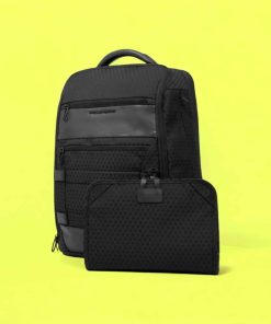 Piquadro Σακίδιο Πλάτης Ταξιδίου W139 Black