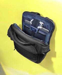 Piquadro Σακίδιο Πλάτης Ταξιδίου W139 Black