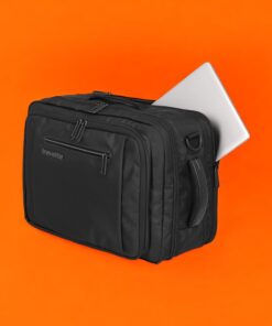 Travelite Crosslite Bordtasche L Μαύρο Expandable 31L
