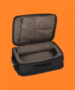 Travelite Crosslite Bordtasche L Μαύρο Expandable 31L