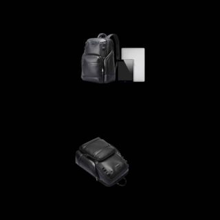 Bopai Δερμάτινο Σακίδιο Πλάτης 33L για Laptop 15,6” Μαύρο