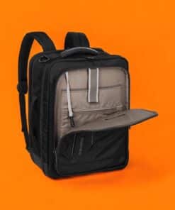 Travelite Crosslite Bordtasche L Μαύρο Expandable 31L
