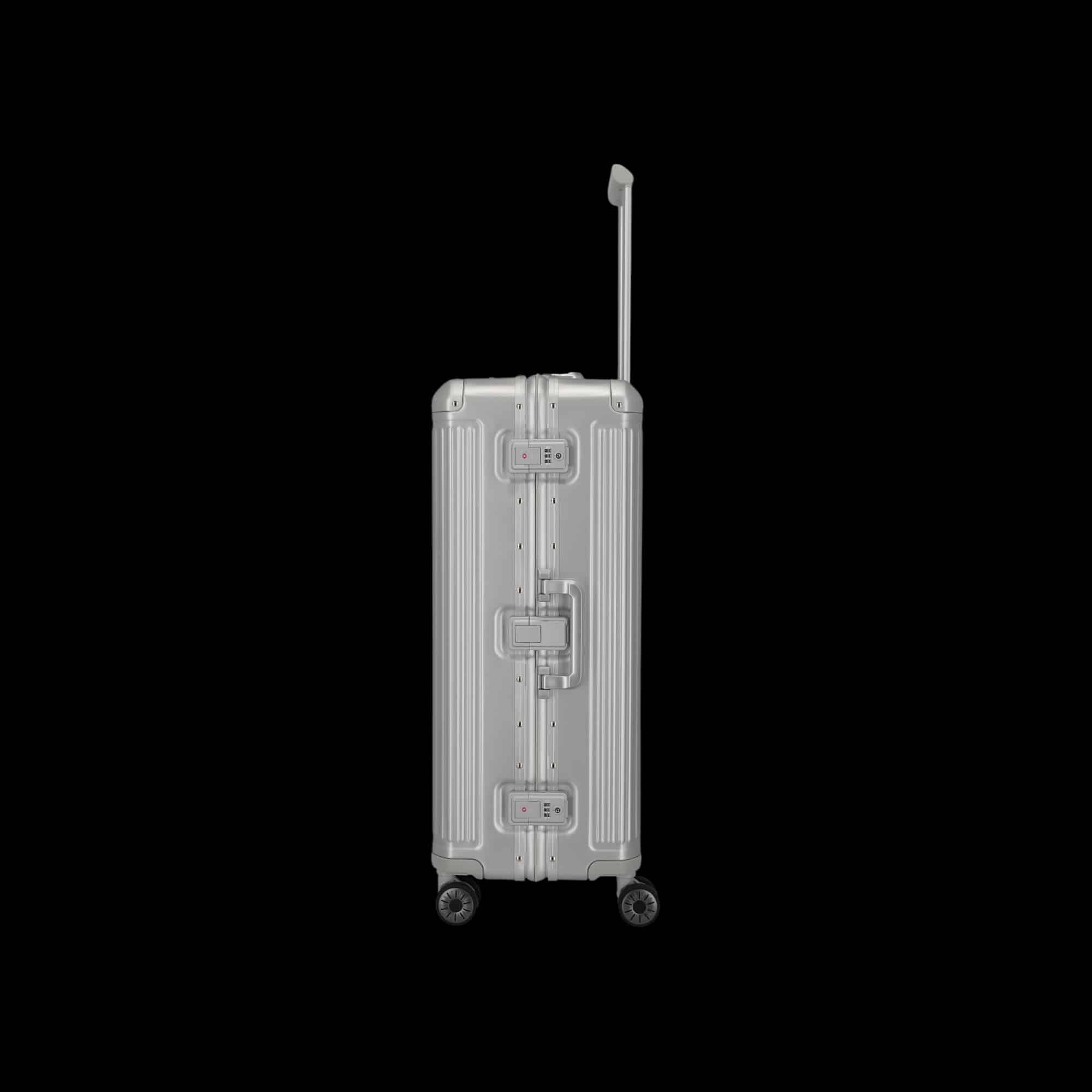 Travelite Next Trolley L Βαλίτσα Μεγάλη Αλουμινίου Ασημί 100 L