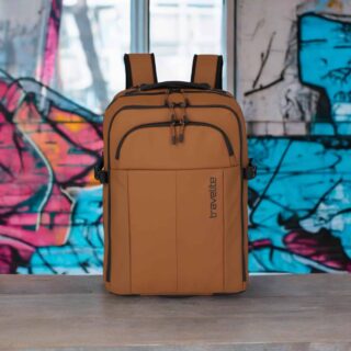 Travelite Briize Trolley Backpack L Καρυδί