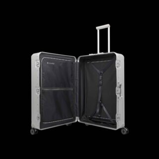 Travelite Next Trolley L Βαλίτσα Μεγάλη Αλουμινίου Ασημί 100 L