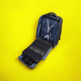 Piquadro Σακίδιο Πλάτης Ταξιδίου 31lt W139 Black