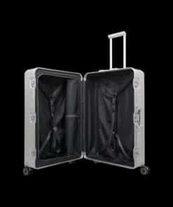 Travelite Next Trolley L Βαλίτσα Μεγάλη Αλουμινίου Ασημί 100 L