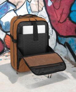 Travelite Briize Trolley Backpack L Καρυδί