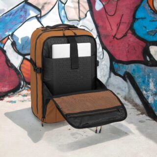 Travelite Briize Trolley Backpack L Καρυδί