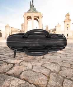 Chesterfield Tilbury Δερμάτινη Τσάντα Laptop Μαύρη