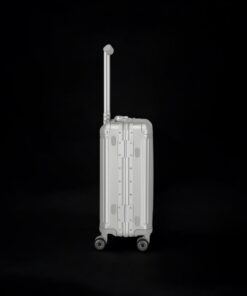 Travelite Next Trolley S Βαλίτσα Καμπίνας Αλουμινίου Ασήμι 39 lt