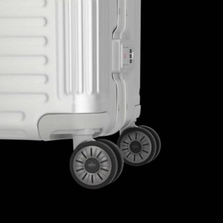 Travelite Next Trolley L Βαλίτσα Μεγάλη Αλουμινίου Ασημί 100 L