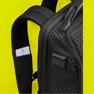 Piquadro Σακίδιο Πλάτης Ταξιδίου 31lt W139 Black