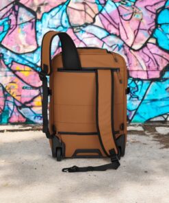 Travelite Briize Trolley Backpack L Καρυδί