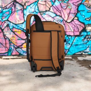 Travelite Briize Trolley Backpack L Καρυδί