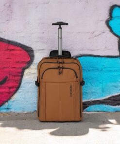 Travelite Briize Trolley Backpack L Καρυδί