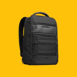 Piquadro Σακίδιο Πλάτης Ταξιδίου 23lt W139 Black