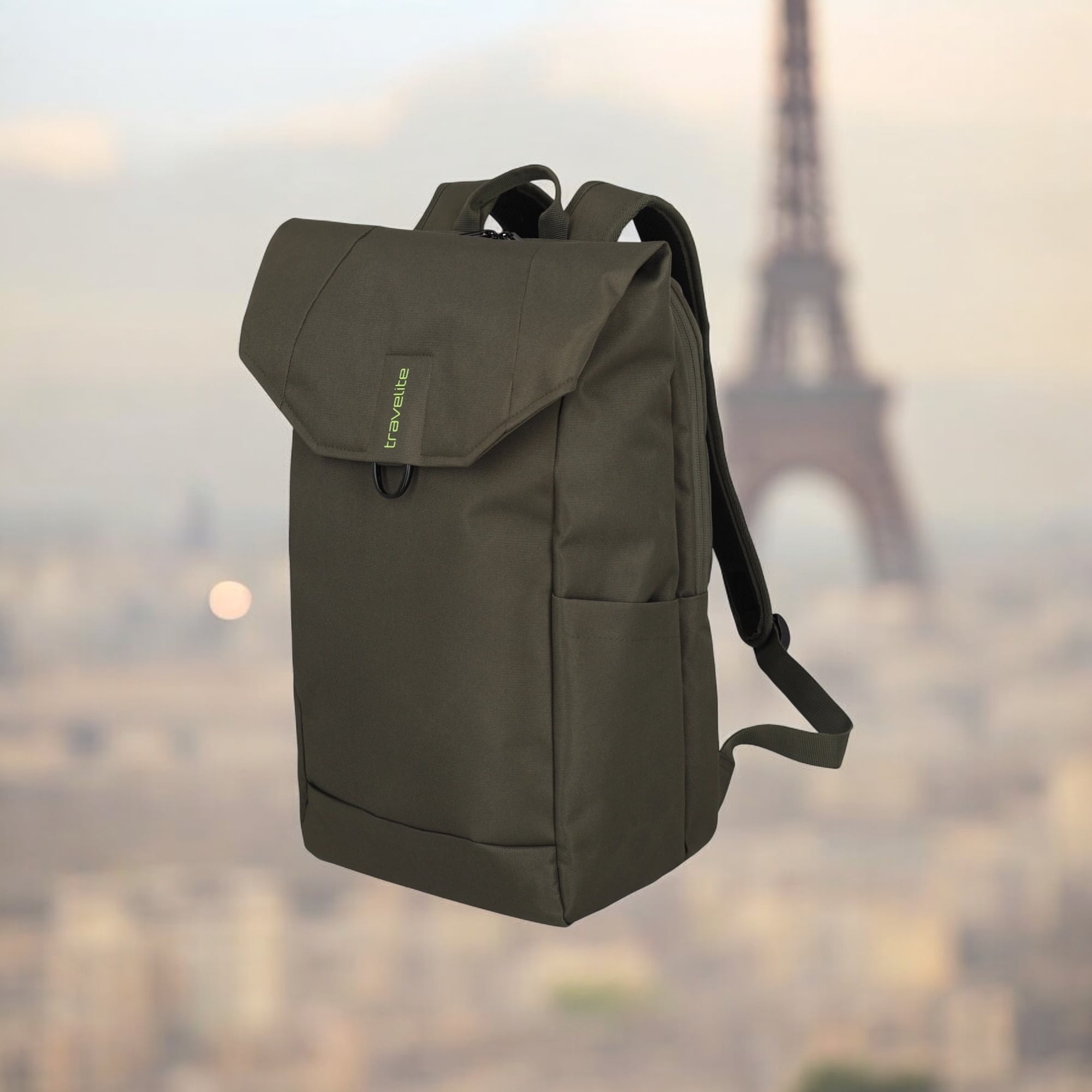 Travelite Σακίδιο Πλάτης Pathway Rucksack Fold Χακί