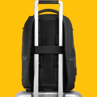 Piquadro Σακίδιο Πλάτης Ταξιδίου 23lt W139 Black