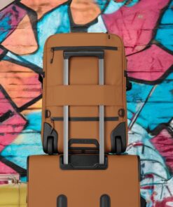 Travelite Briize Trolley Backpack L Καρυδί