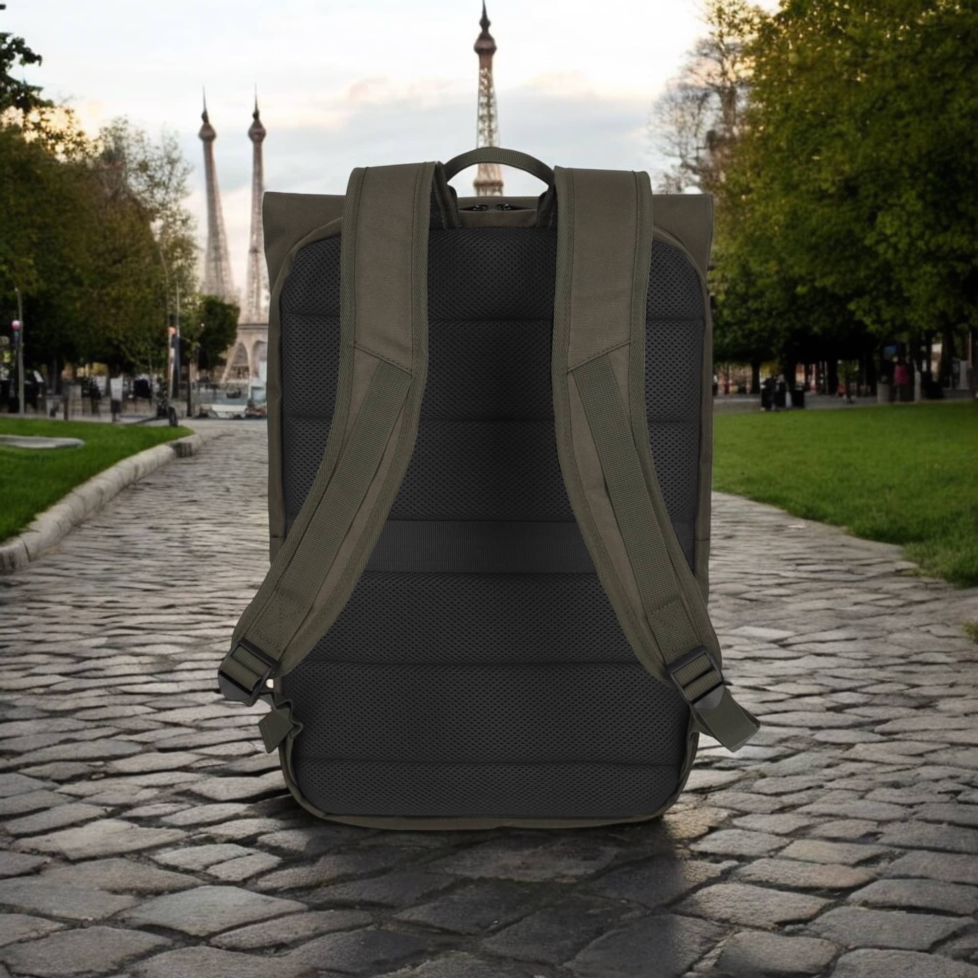 Travelite Σακίδιο Πλάτης Pathway Rucksack Fold Χακί