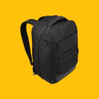 Piquadro Σακίδιο Πλάτης Ταξιδίου 23lt W139 Black