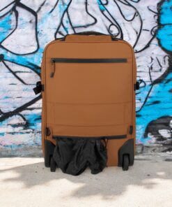 Travelite Briize Trolley Backpack L Καρυδί