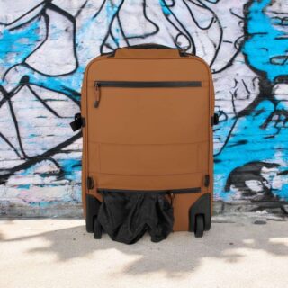 Travelite Briize Trolley Backpack L Καρυδί
