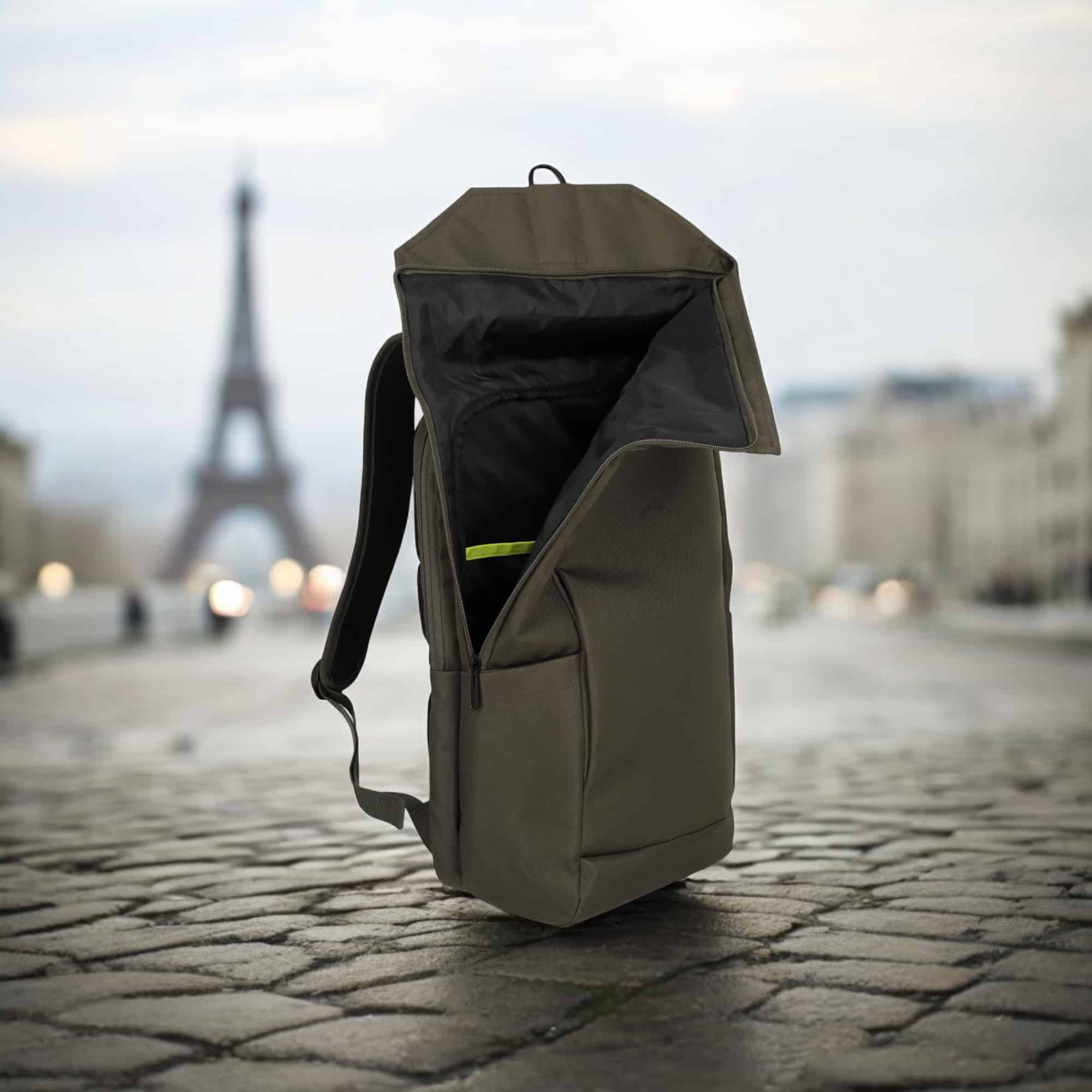 Travelite Σακίδιο Πλάτης Pathway Rucksack Fold Χακί