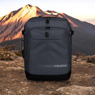 Travelite Kick Off Τσάντα Πλάτης Multibag Μαύρη 35L