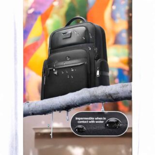 Bopai Σακίδιο με Σύστημα Ψύξης 29L για Laptop 15.6” Μαύρο