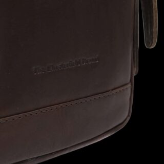 Chesterfield Riga Δερμάτινο Τσαντάκι Crossbody Καφέ