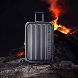 Delsey Securitime Zip Βαλίτσα Μεγάλη 76.5cm Anthracite