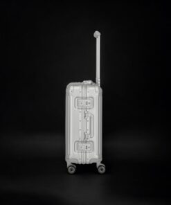 Travelite Next Trolley S Βαλίτσα Καμπίνας Αλουμινίου Ασήμι 39 lt