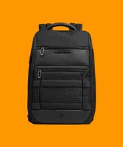 Piquadro Σακίδιο Πλάτης Ταξιδίου 20lt W139 Black