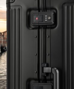 Travelite Next Trolley L Βαλίτσα Μεγάλη Αλουμινίου Μαύρη 100L