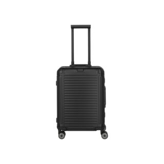 Travelite Next Trolley S Βαλίτσα Καμπίνας Αλουμινίου Μαύρη 39L