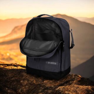 Travelite Kick Off Τσάντα Πλάτης Multibag Μαύρη 35L