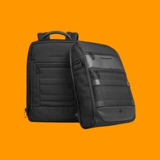 Piquadro Σακίδιο Πλάτης Ταξιδίου 20lt W139 Black