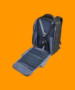 Piquadro Σακίδιο Πλάτης Ταξιδίου 20lt W139 Black