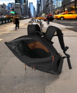 Travelite BRIIZE Rollup Backpack M Μαύρο