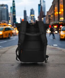 Travelite BRIIZE Rollup Backpack M Μαύρο